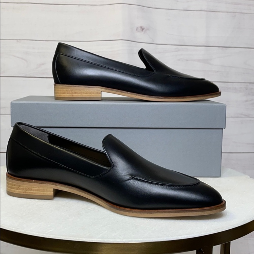 SOLD NWB Everlane Modern Loafer Black Leather 9.5
